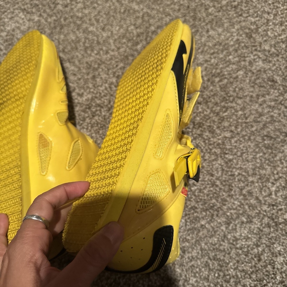 Mavic Podium SS13 Yellow Cycling Size 9 - Picture 12 of 13